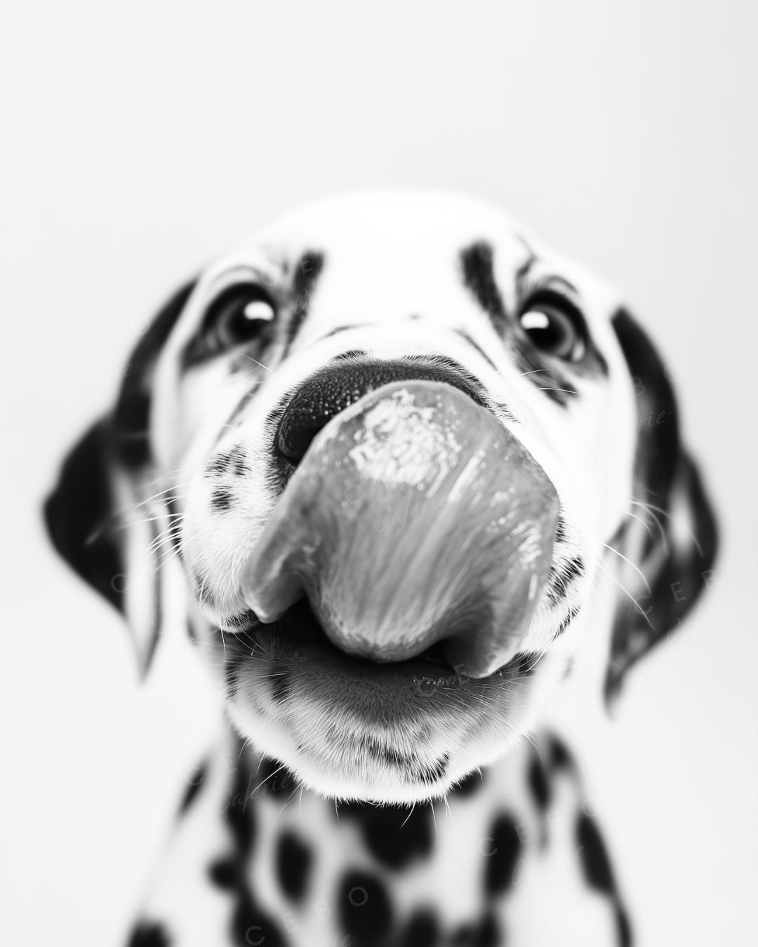 Affiche Dalmatian Kiss