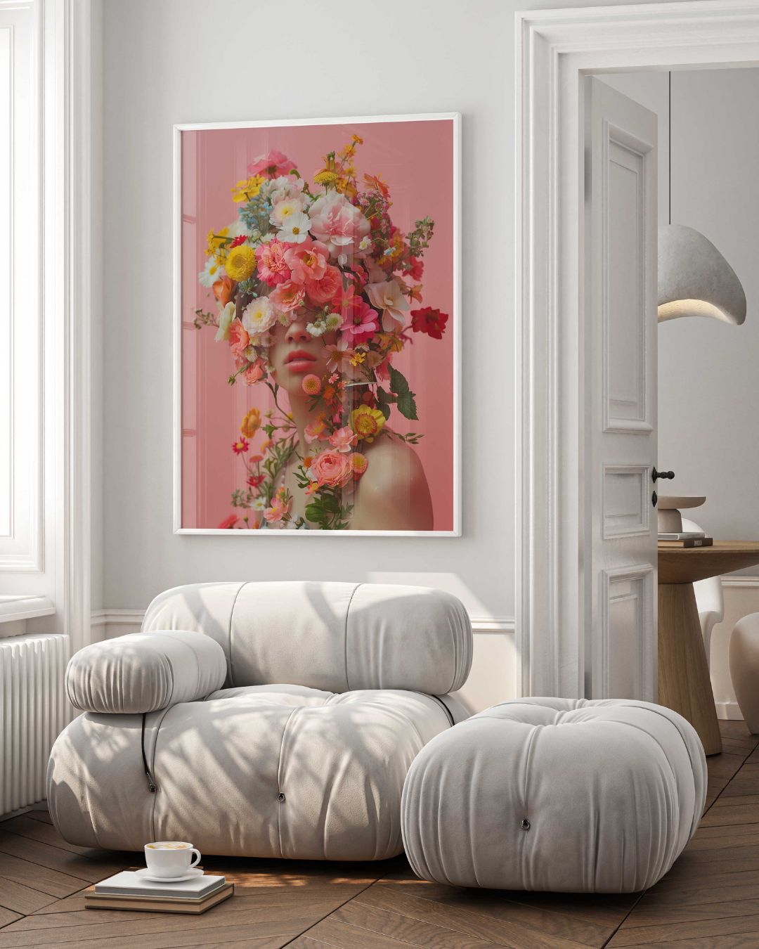 Skin Flower Poster