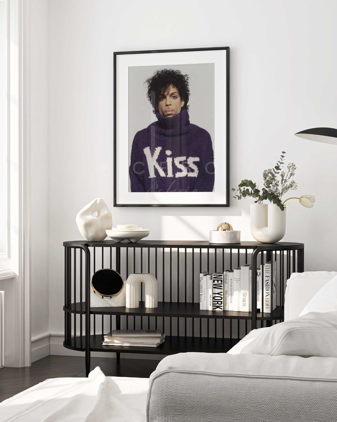 Kiss by Prince poster