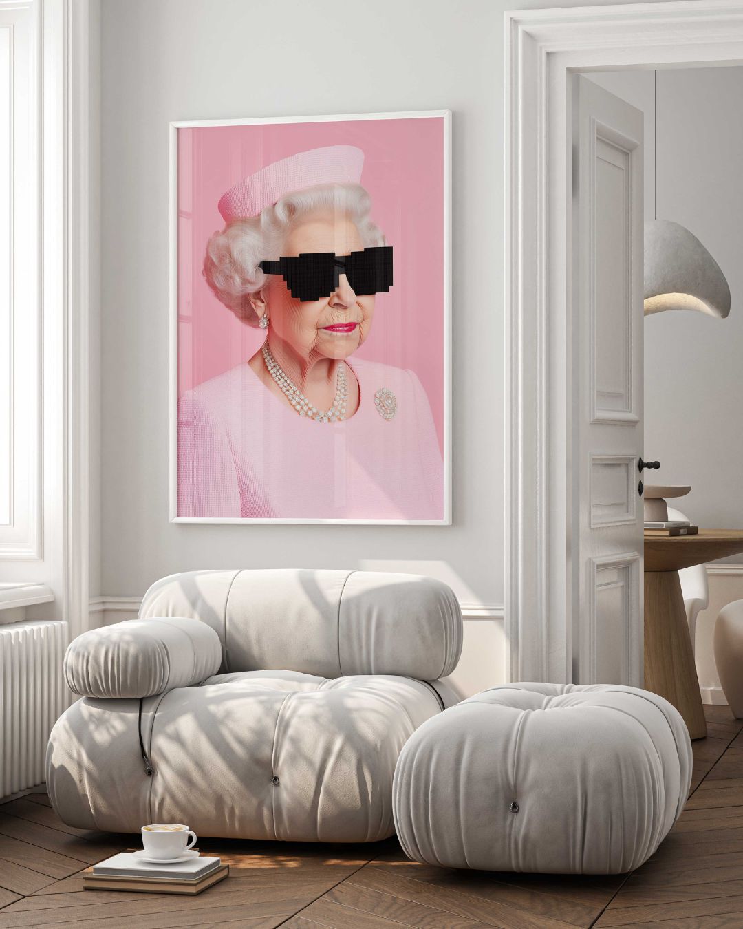 Pixel Queen Poster