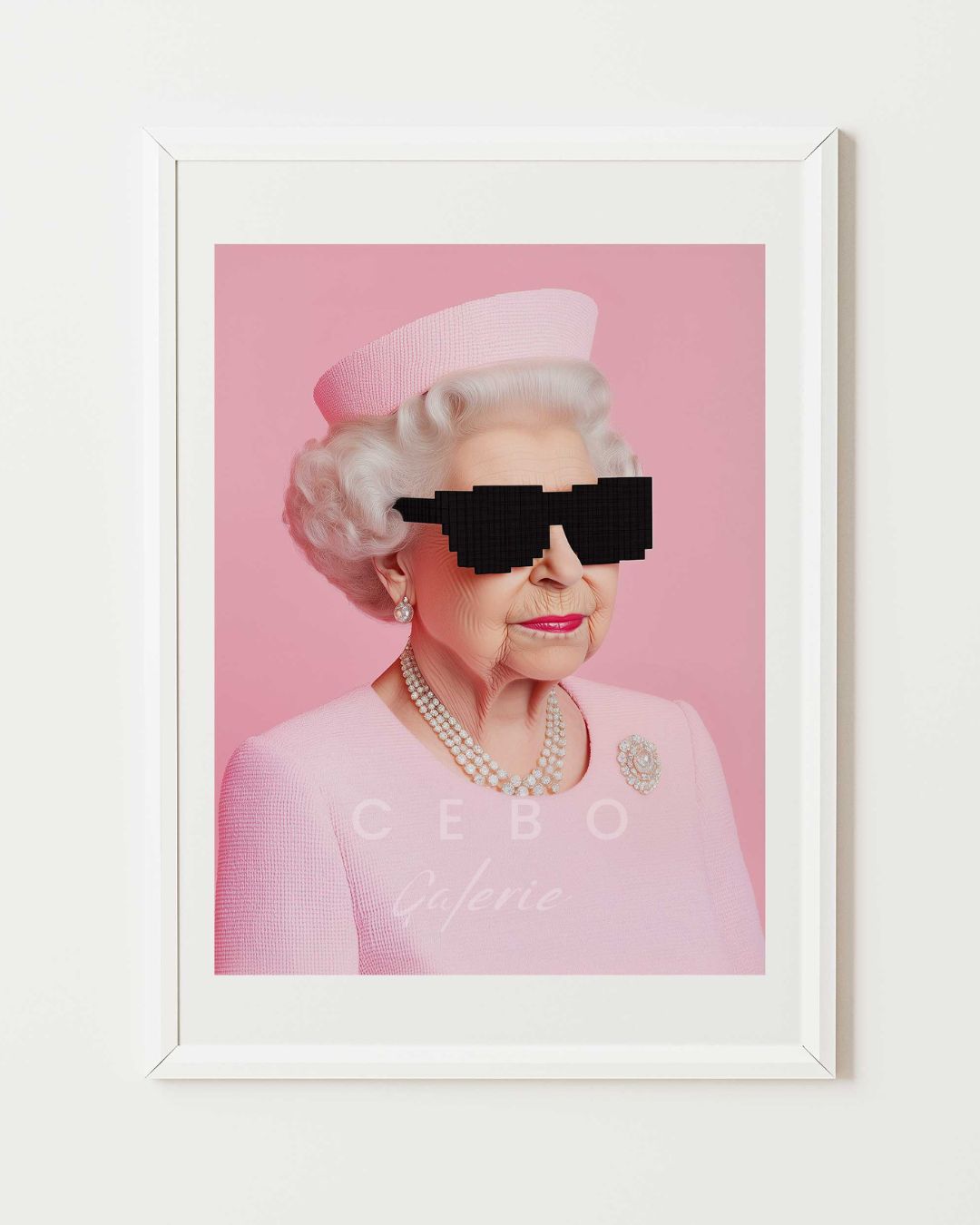 Pixel Queen Poster