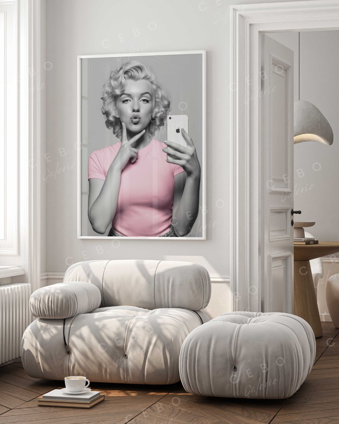 Affiche Selfie Marilyn