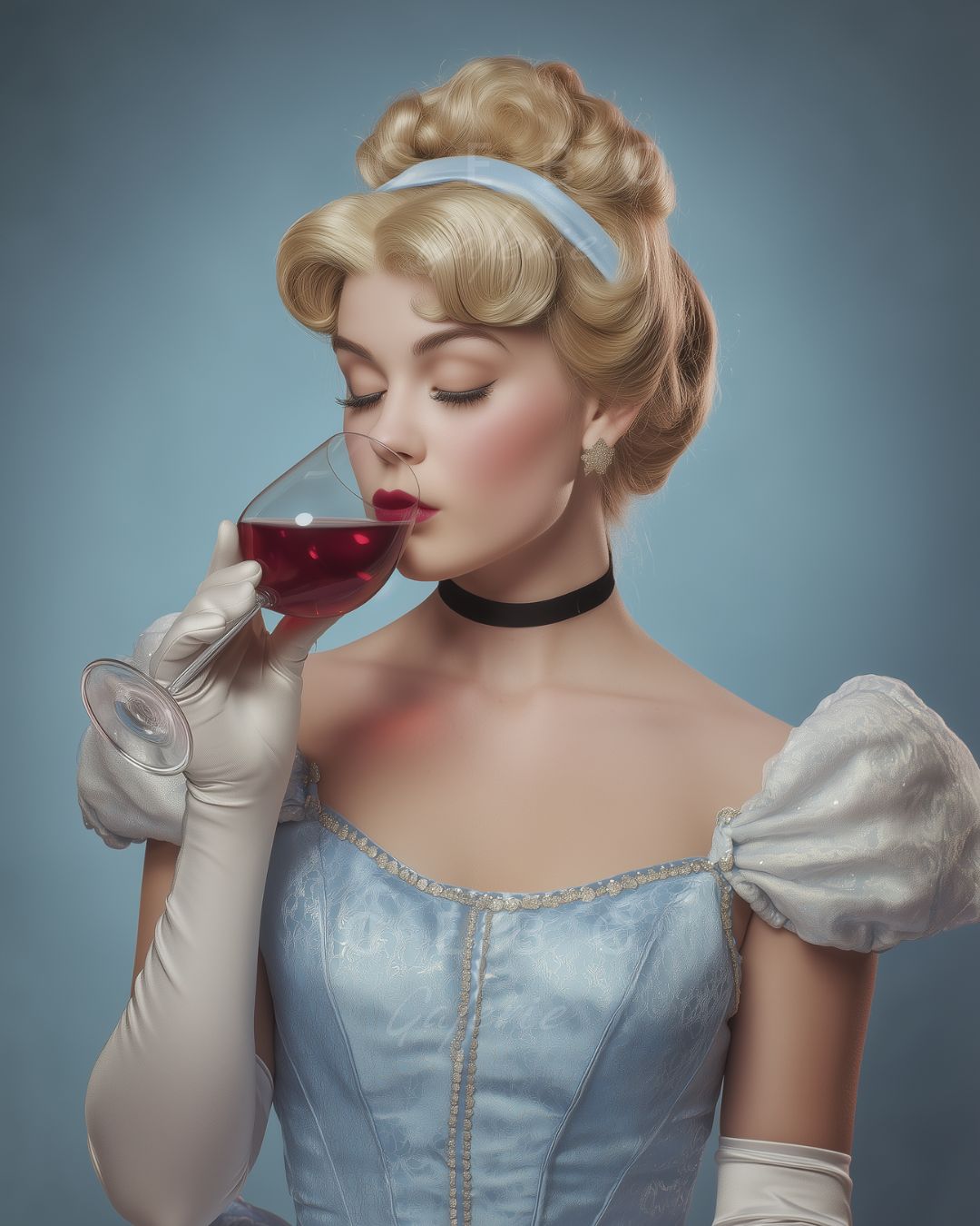 Tableau Rebelle Cendrillon - Exemplaire Unique