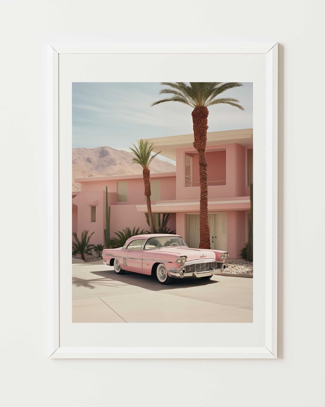 Affiche Retro Pink