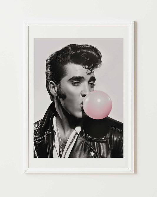 Affiche Bulles d'Elvis