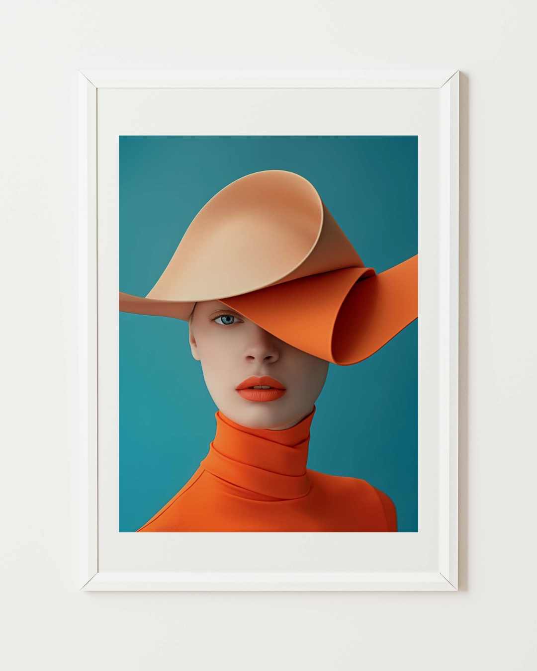 Affiche Sophistication Orange