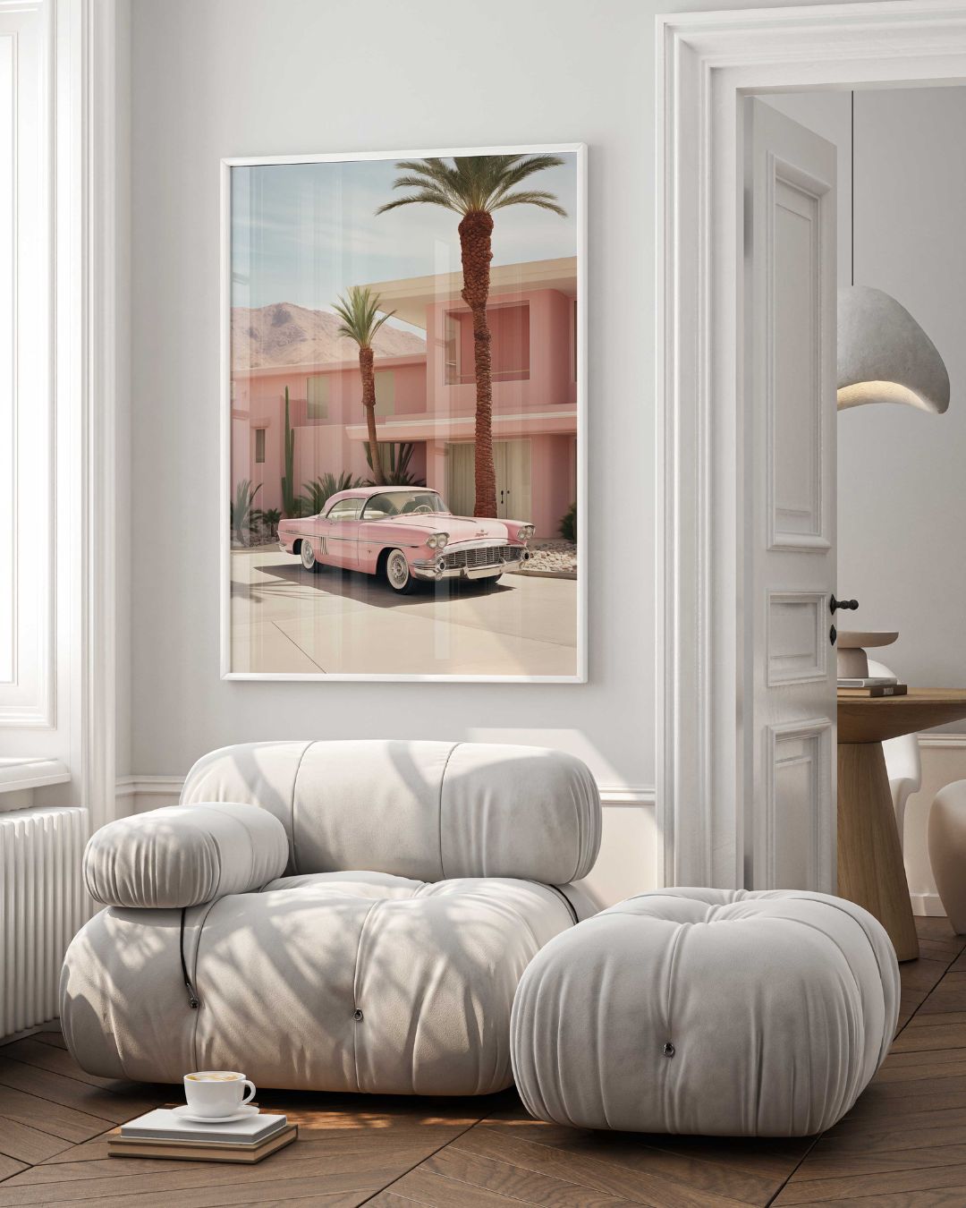 Affiche Retro Pink