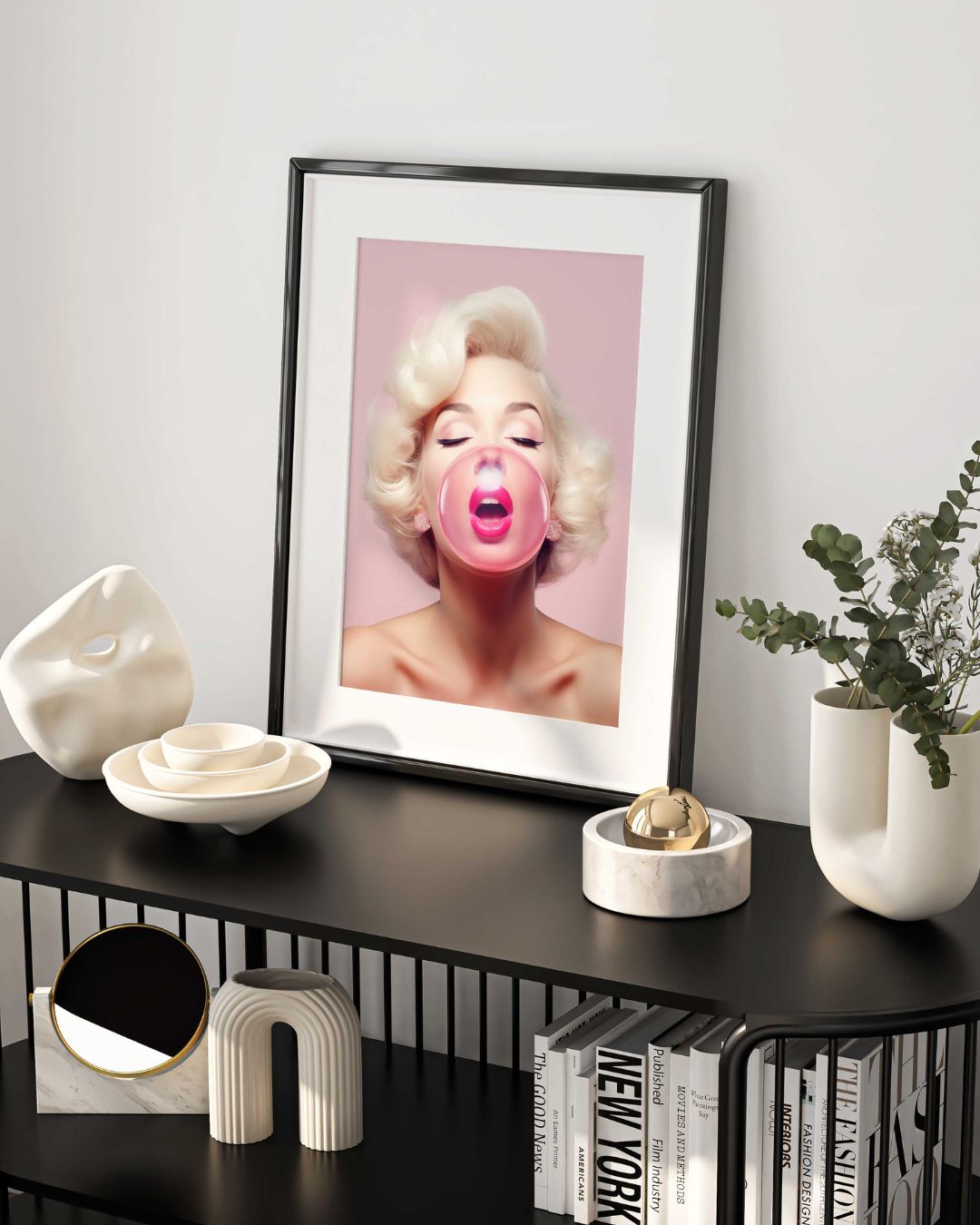 Affiche Bulles de Marilyn