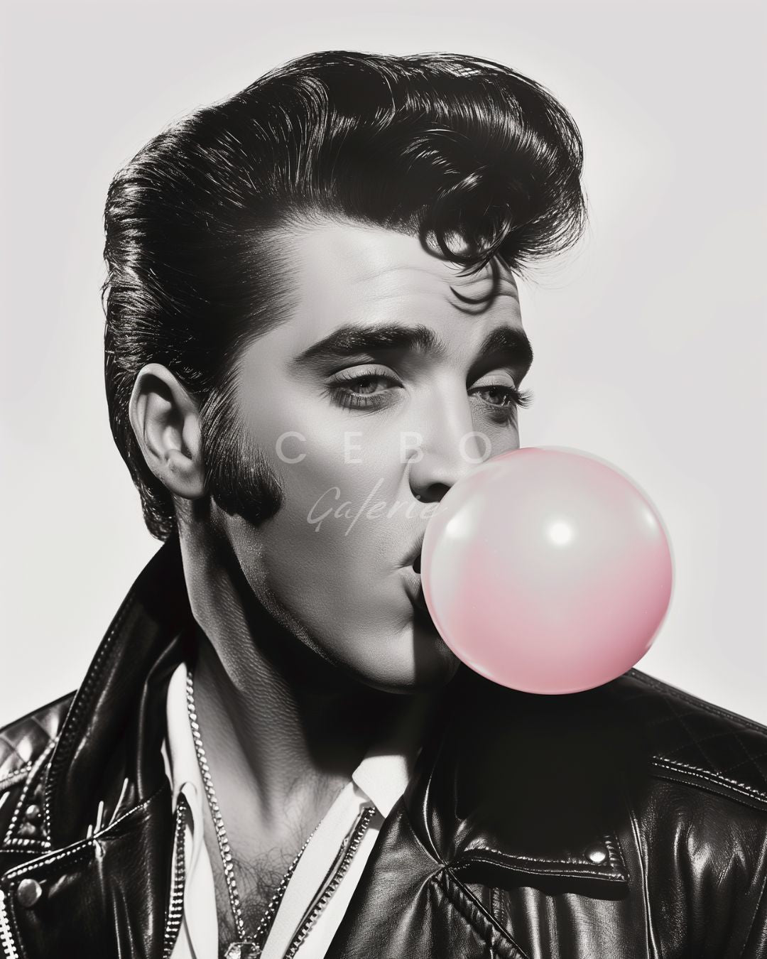 Affiche Bulles d'Elvis