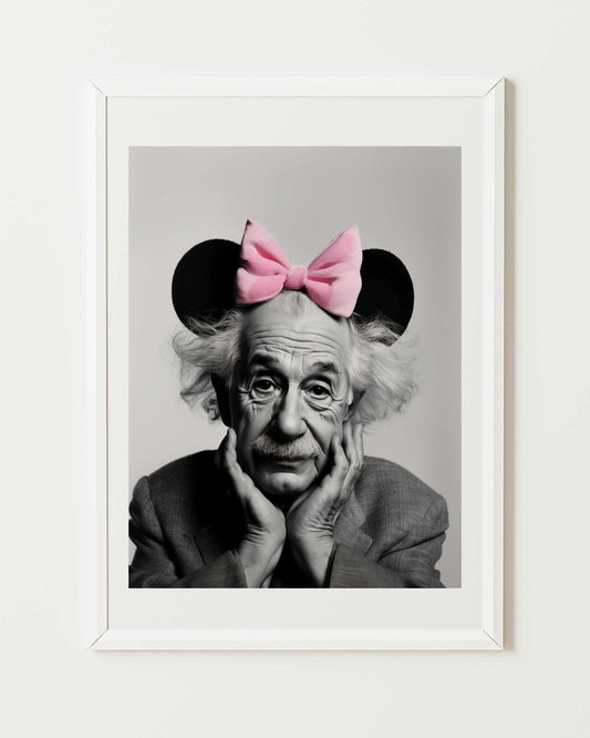 Affiche Einstein Pop