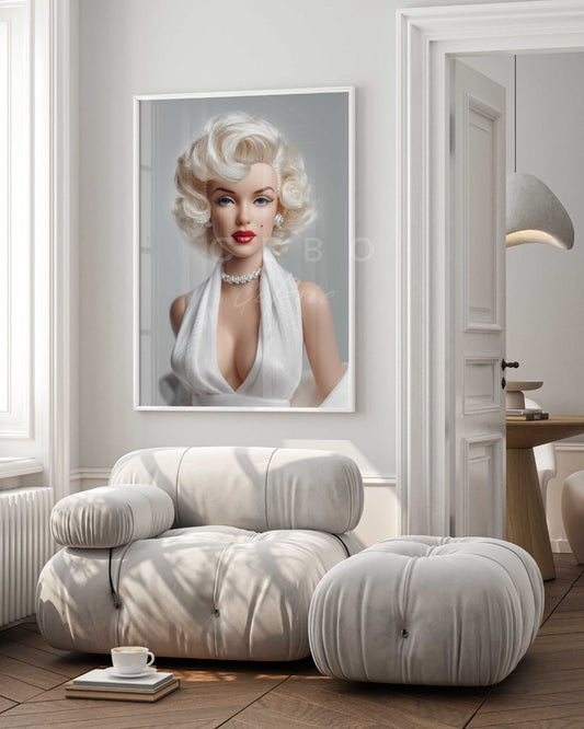 Marilyn's Barbie Poster