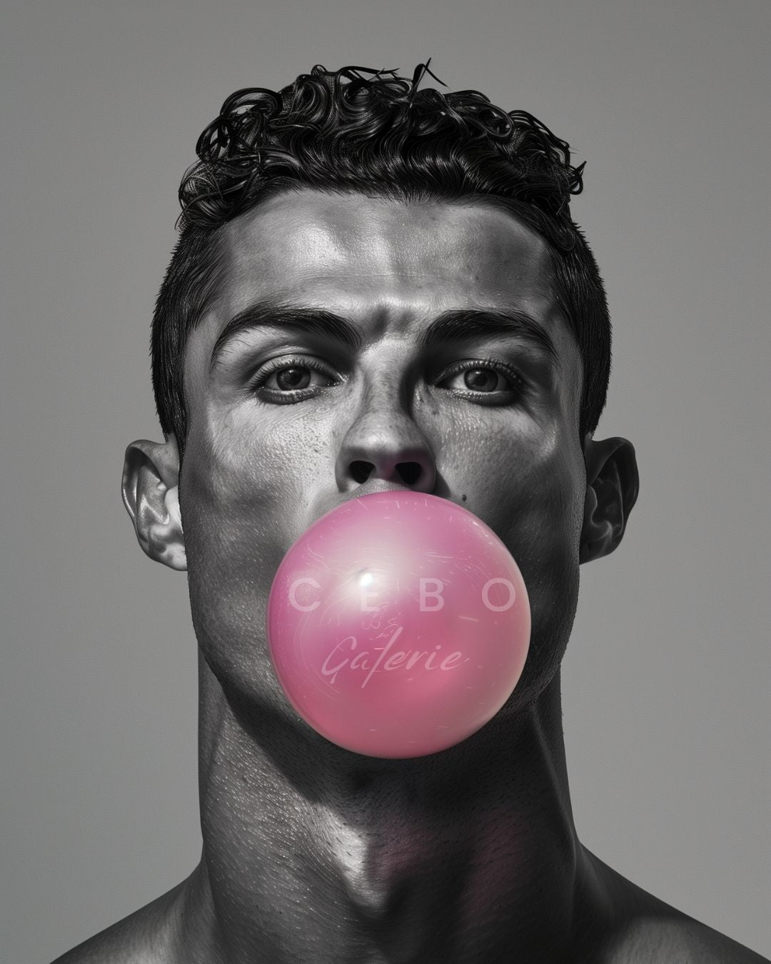 Affiche Bulles de Ronaldo