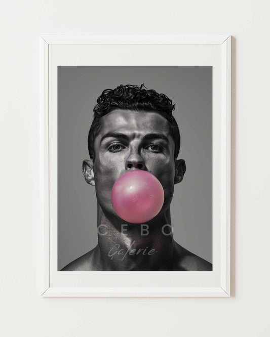 Affiche Bulles de Ronaldo