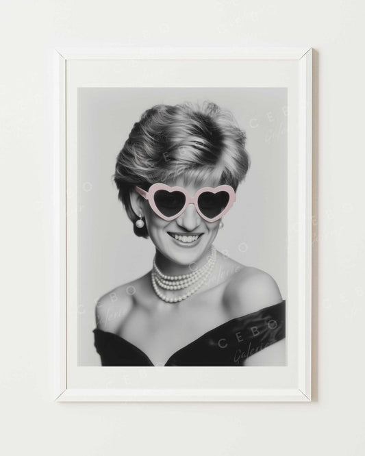 Affiche Cœur de Diana