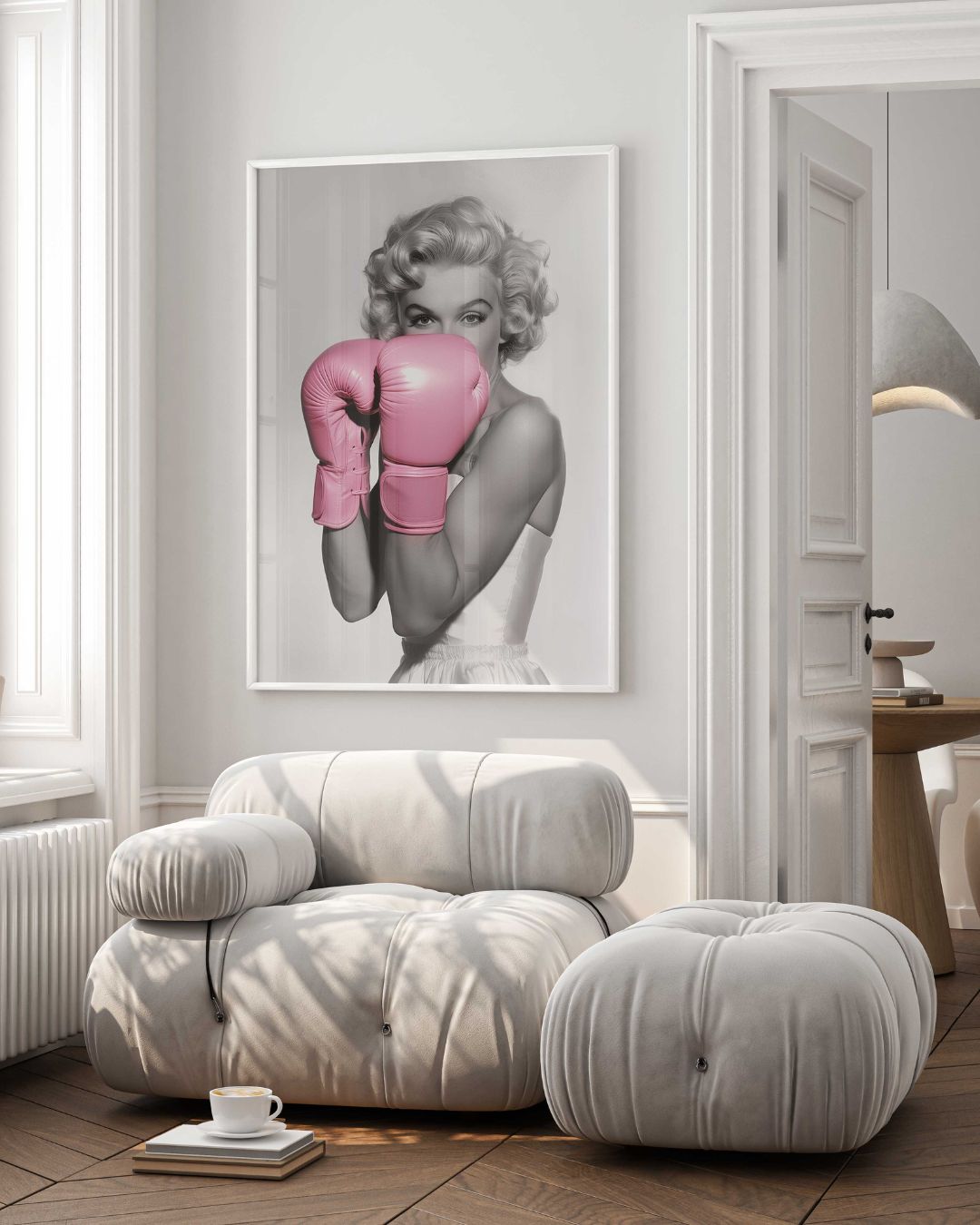 Marilyn Fight Poster