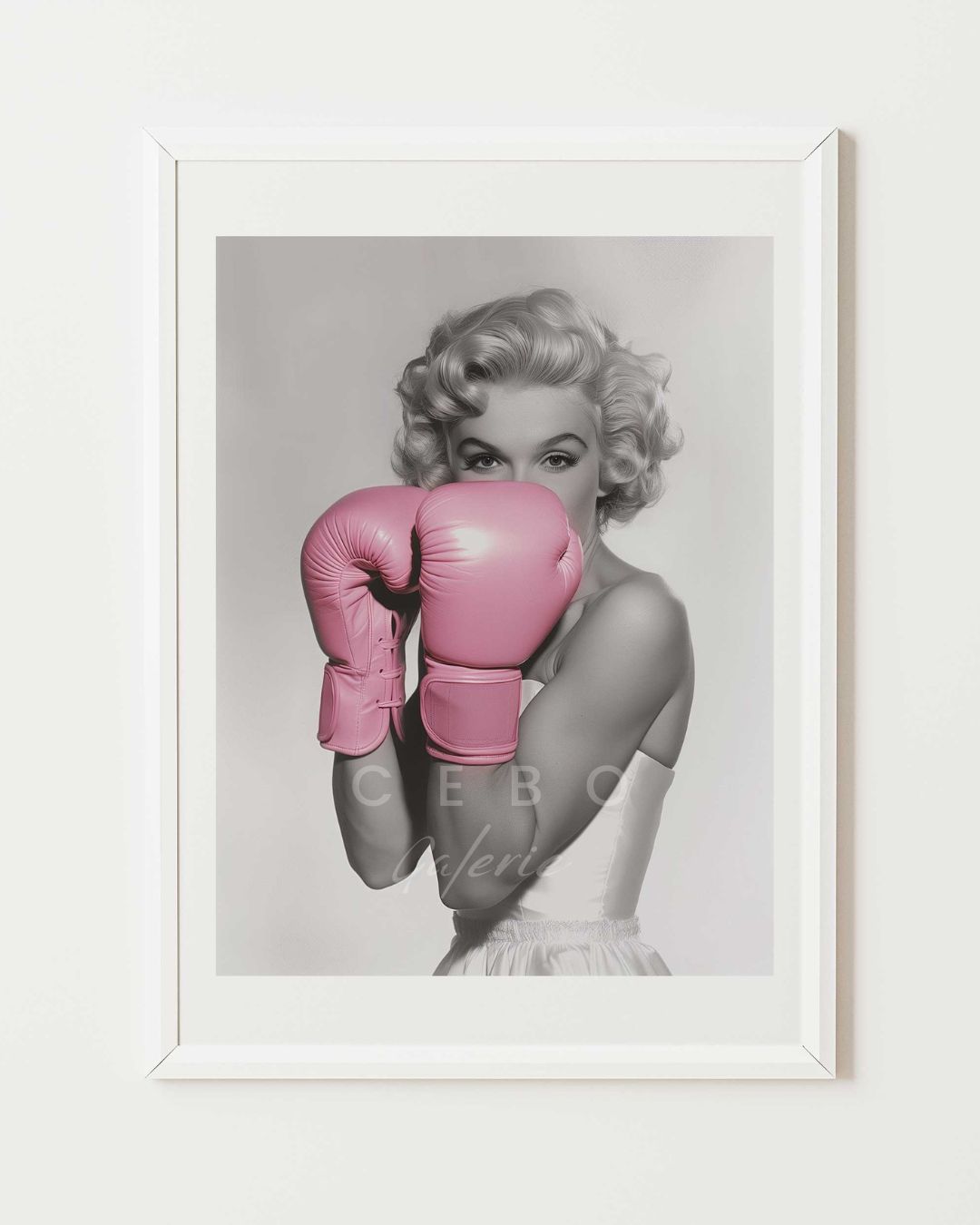 Marilyn Fight Poster