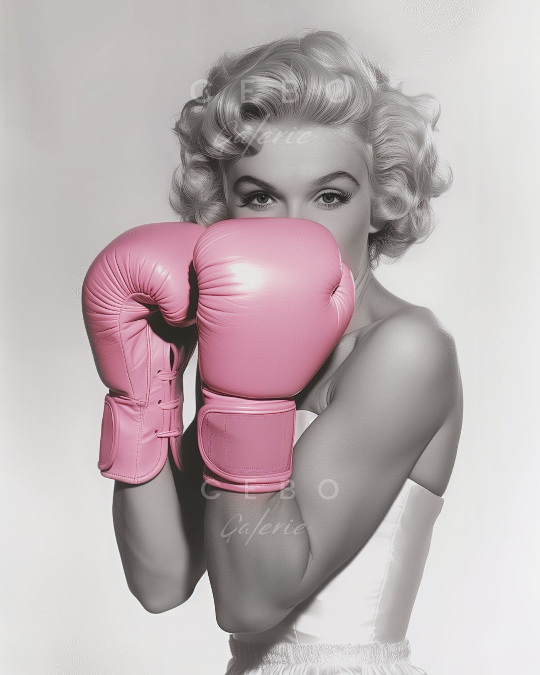 Marilyn Fight Poster