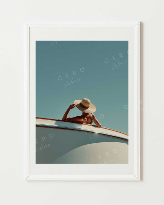 Affiche Évasion Nautique
