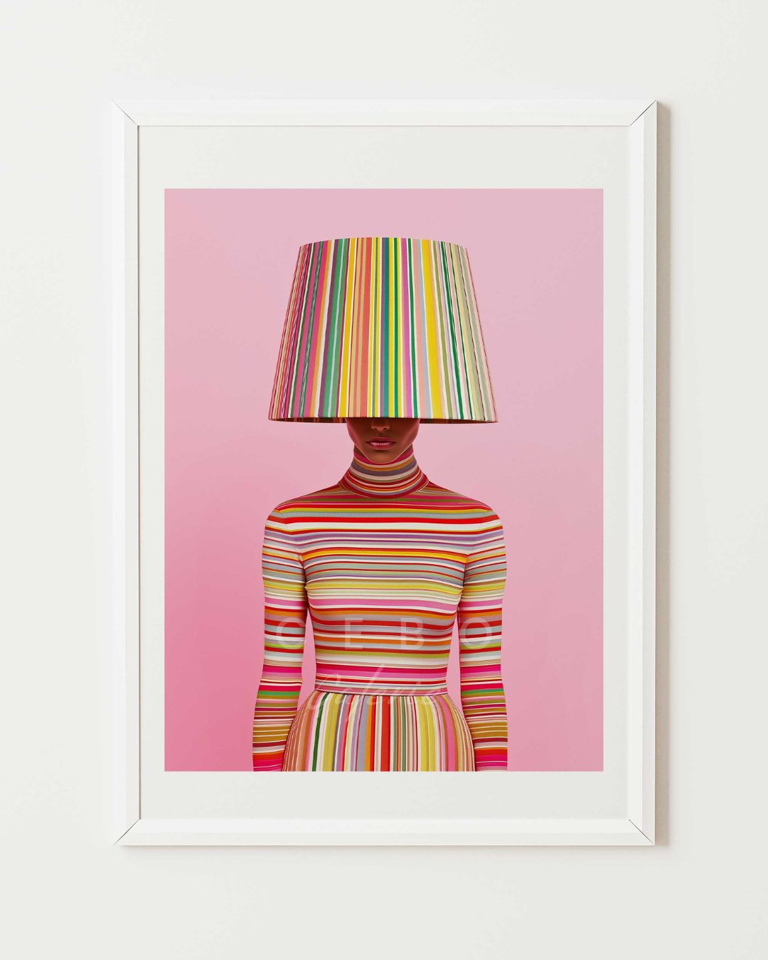 Colorful Femininity Poster
