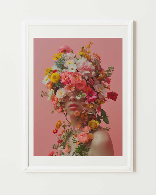 Skin Flower Poster