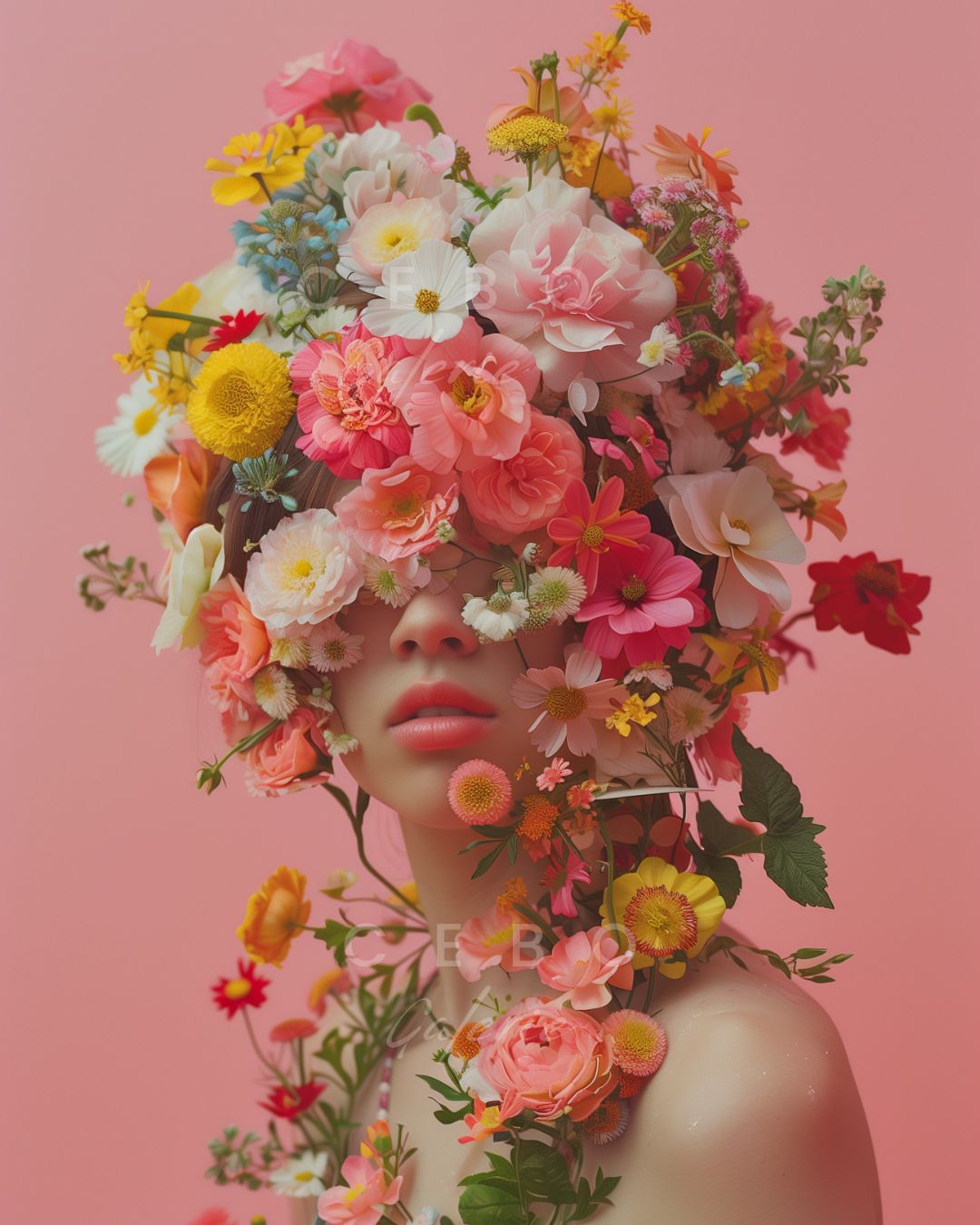 Skin Flower Poster