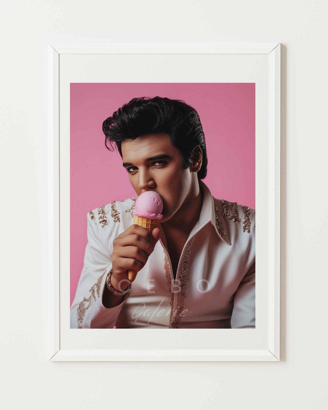 Affiche Gourmandise d’Elvis