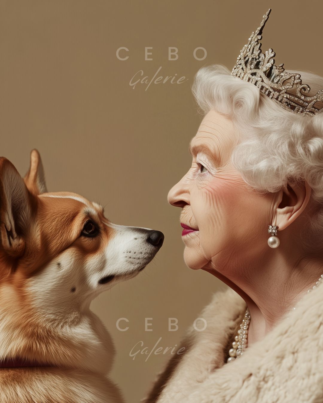 Affiche Le Corgi de la Reine