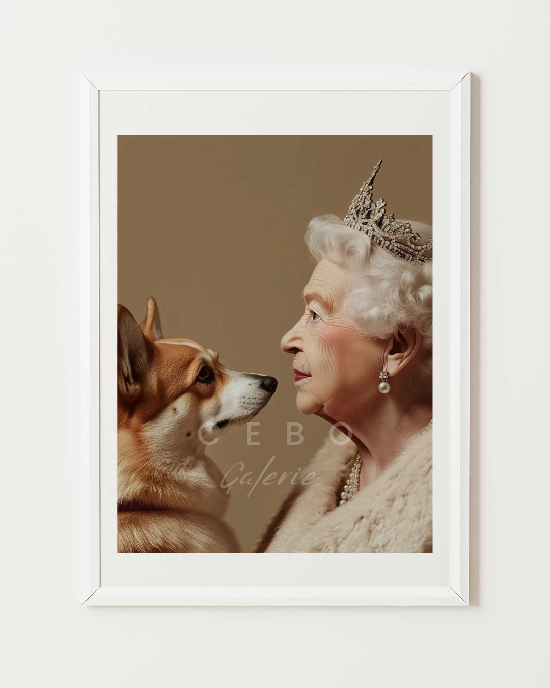 Affiche Le Corgi de la Reine