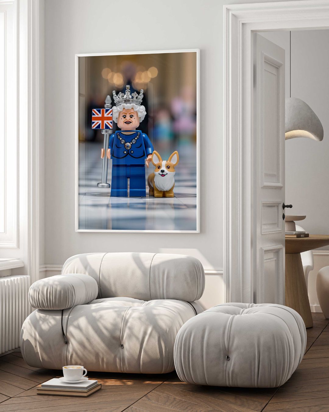 Affiche Lego de la Reine