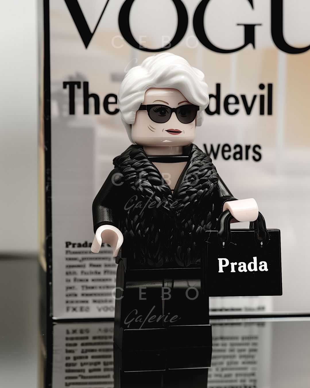 Affiche Lego de Miranda Priestly