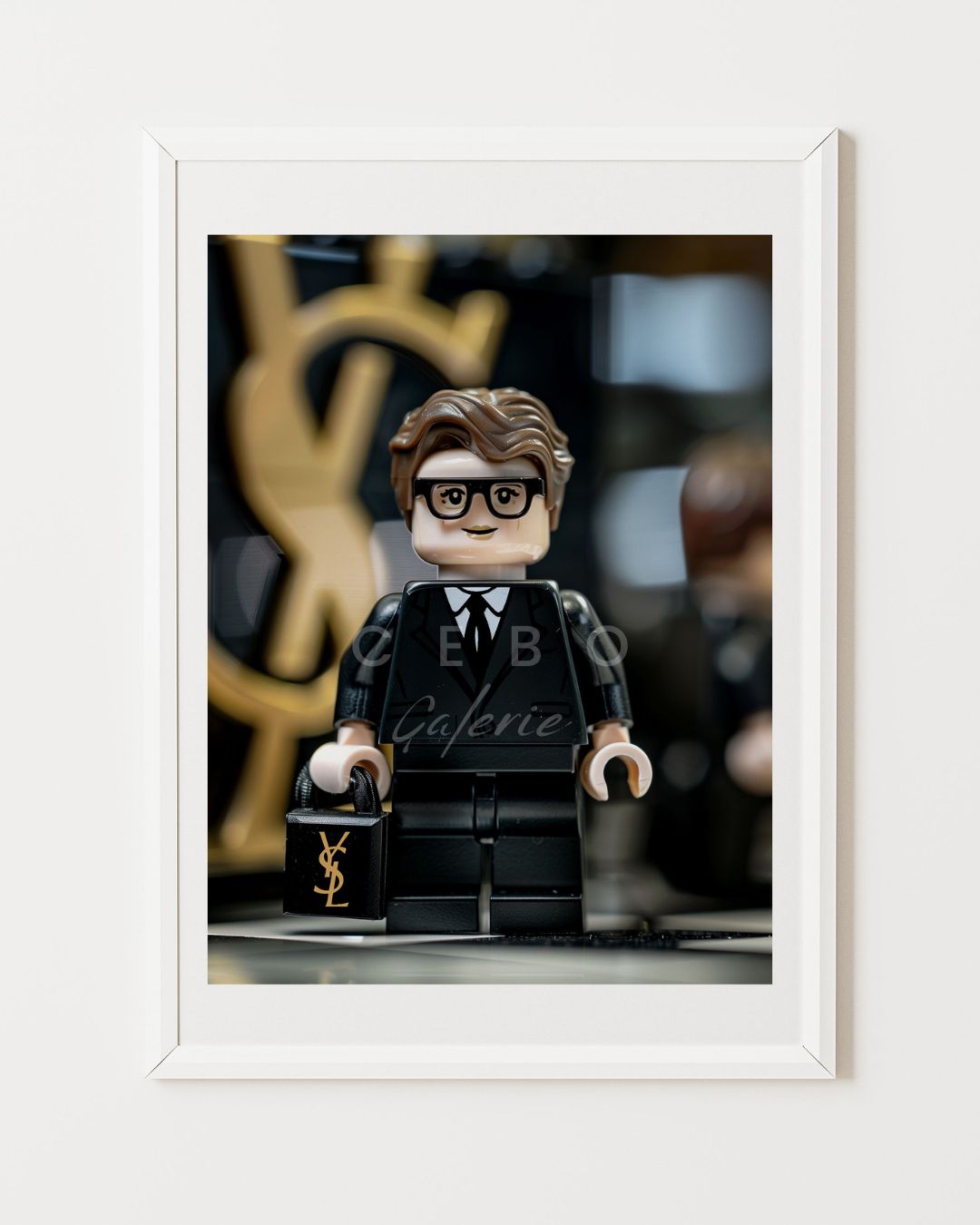 Affiche Lego de Saint Laurent