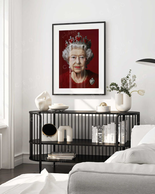 Affiche Majesté Rouge