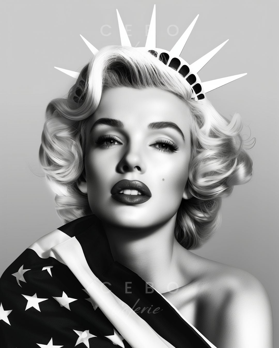 Affiche Marilyn Liberty