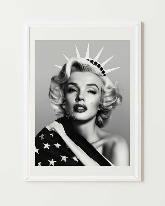 Affiche Marilyn Liberty