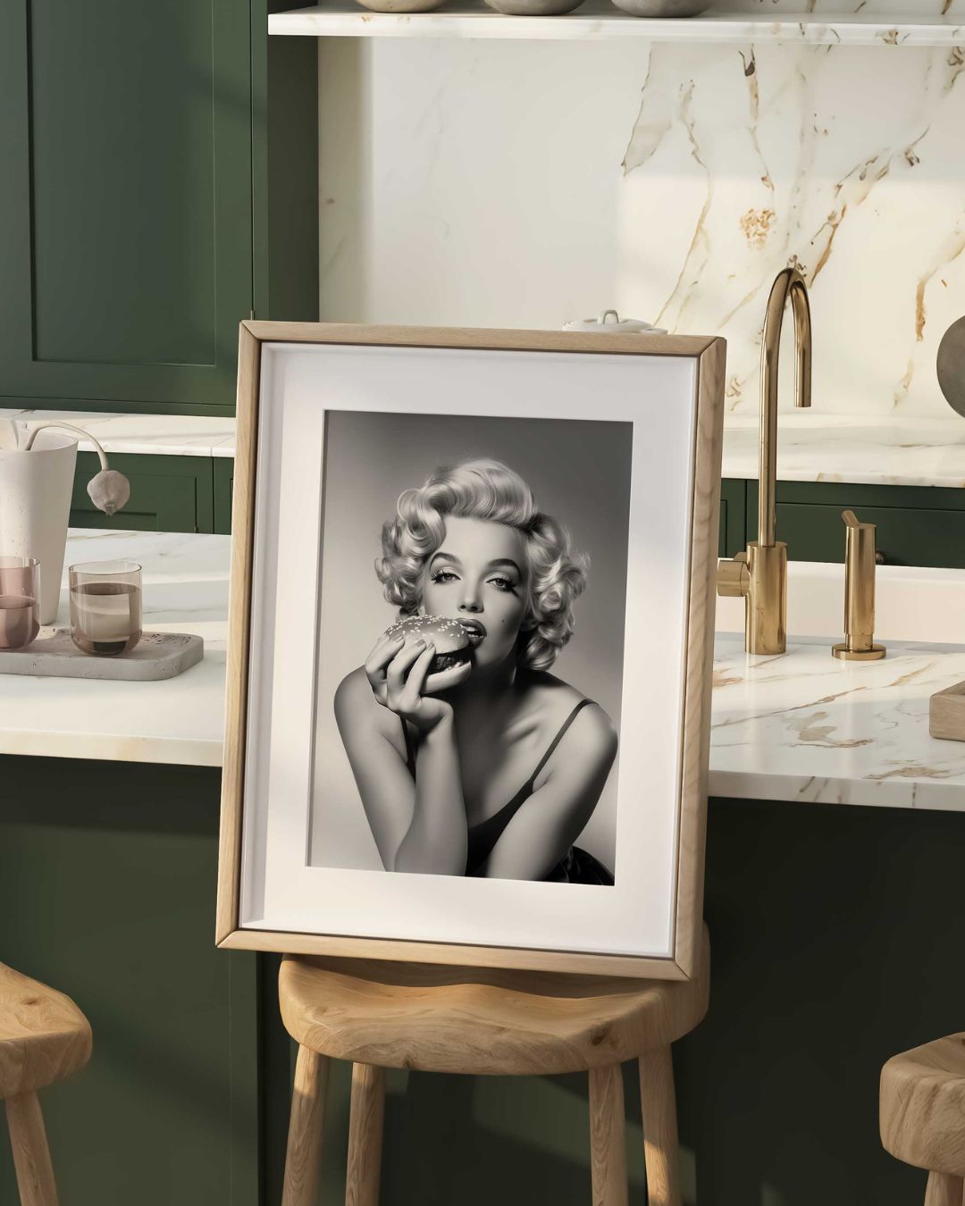 Affiche Marilyn Made in USA