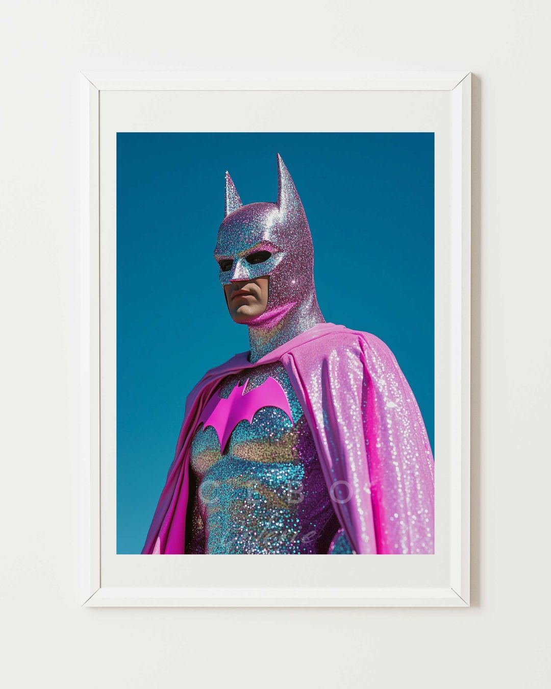 Batman Rosa Art Poster I Pink Batman I Limited Edition – CEBO Galerie