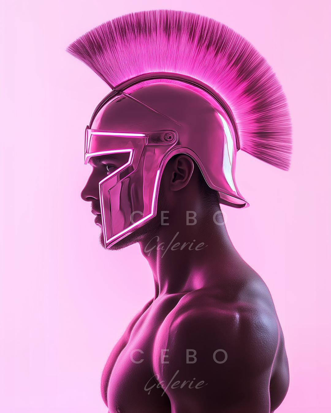 Affiche Pink Gladiateur