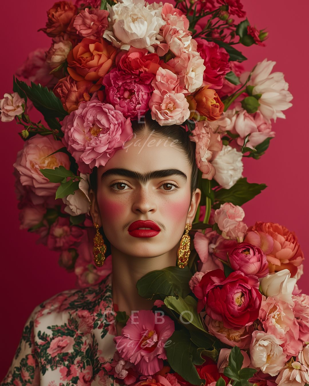 Affiche Pourpre Frida