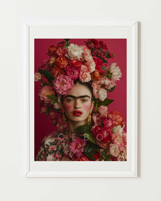 Affiche Pourpre Frida