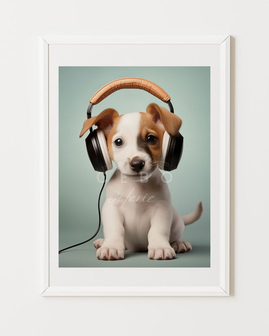 Affiche Rythme Jack Russell