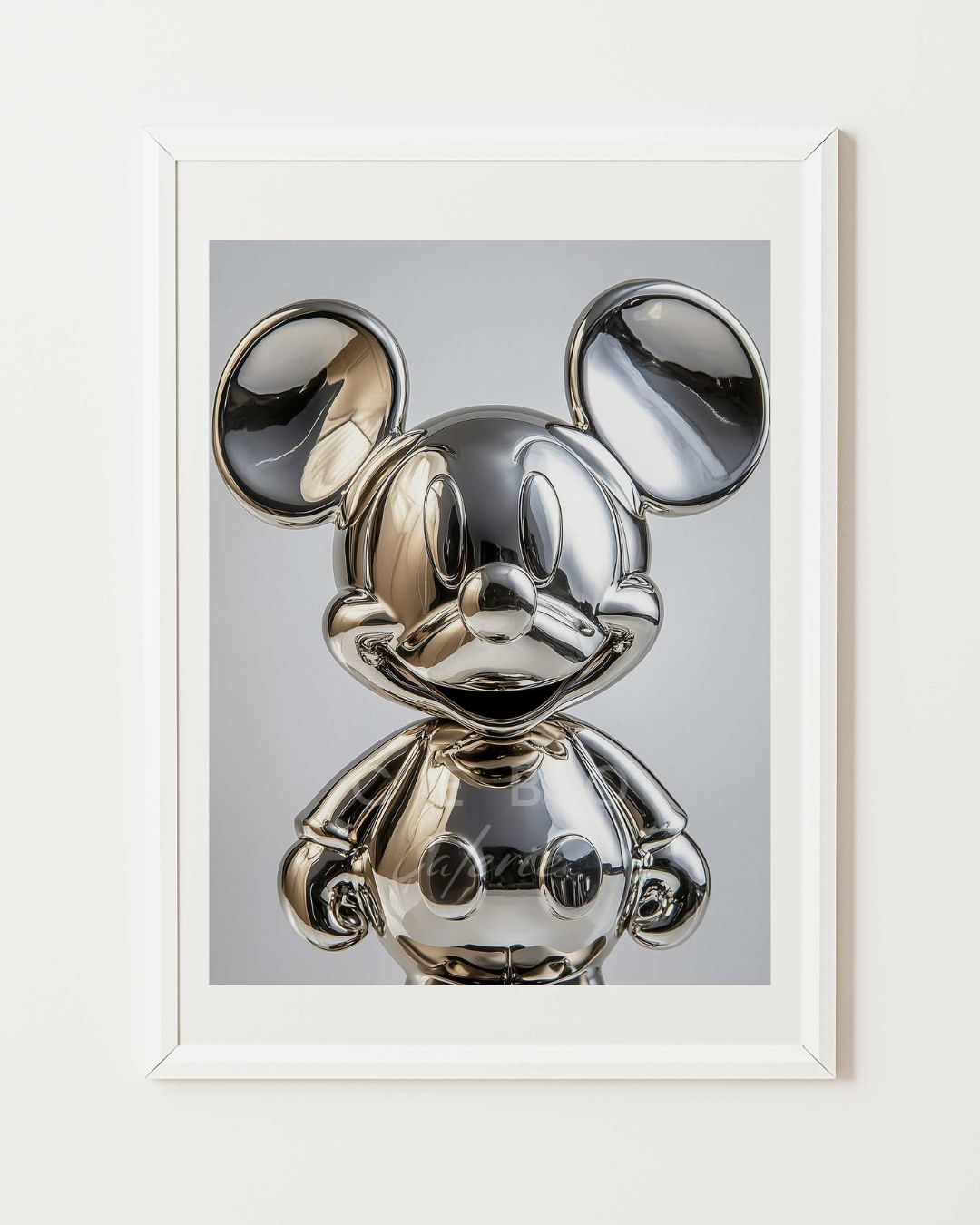 Affiche Silver Mickey