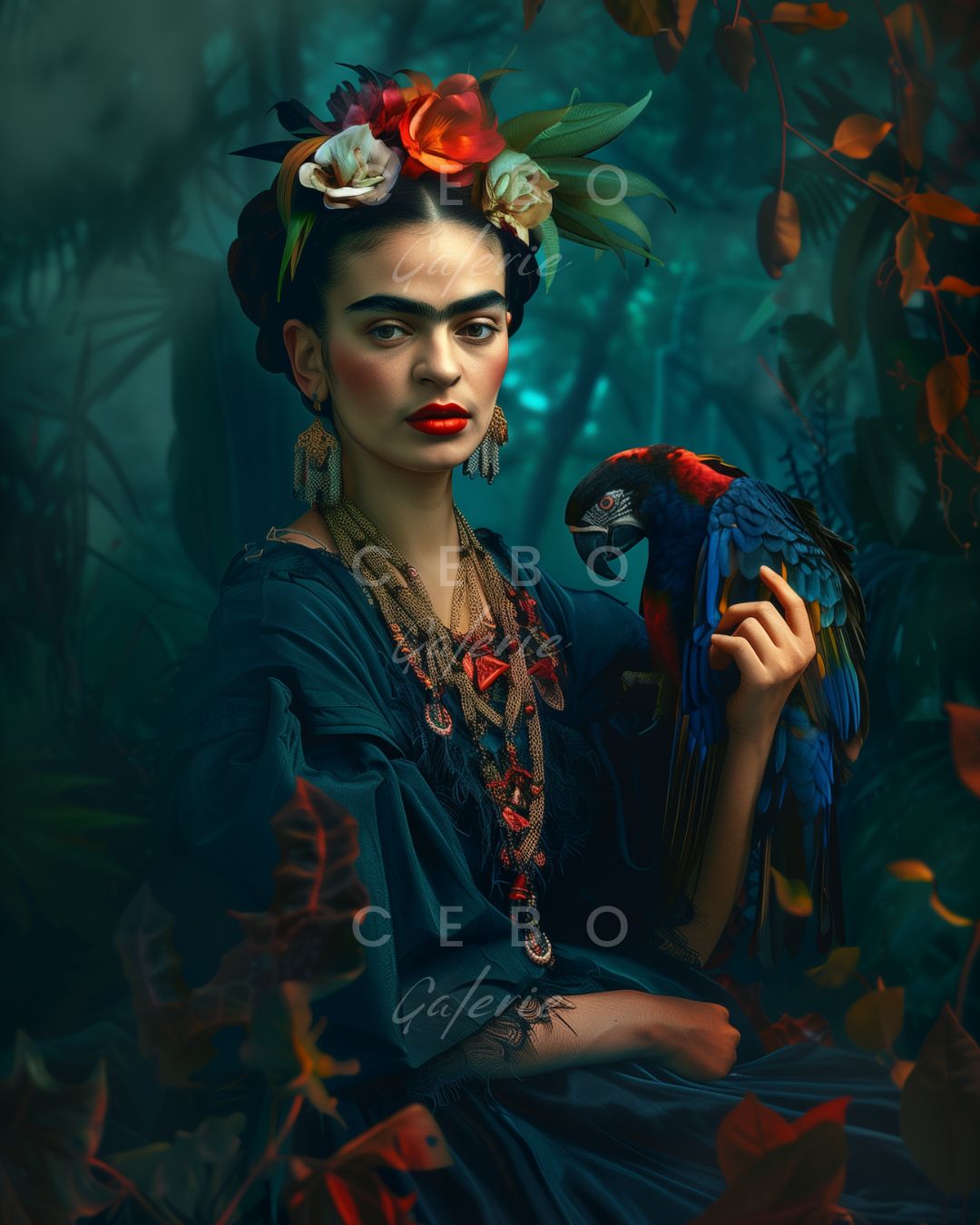 Affiche Frida de la Jungle