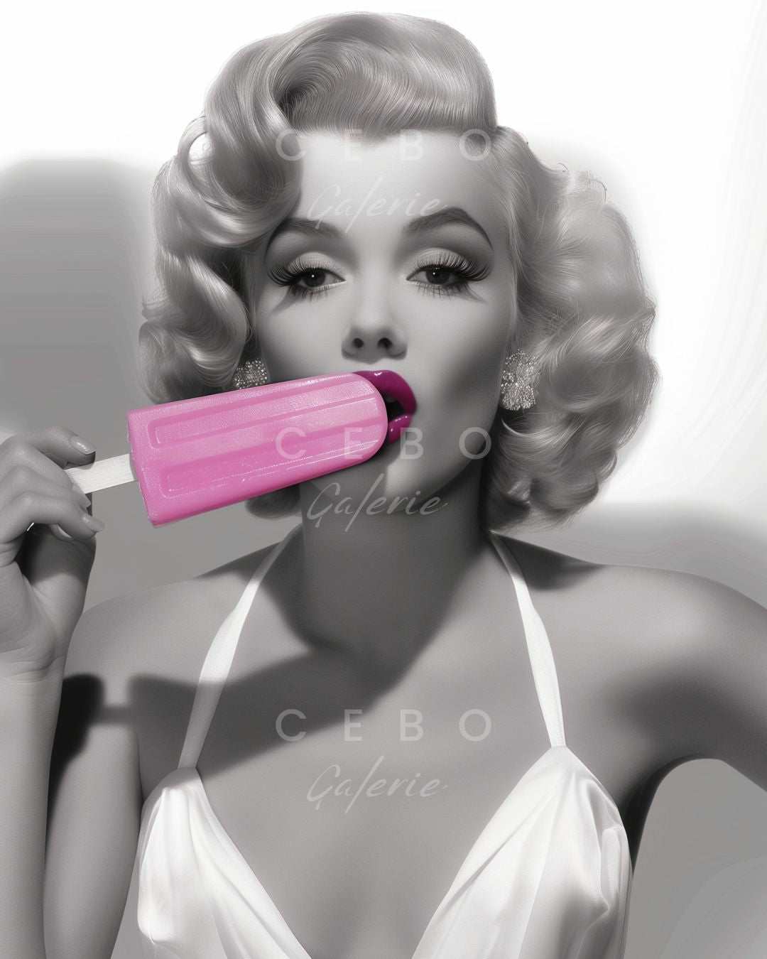 Affiche Gourmandise de Marilyn