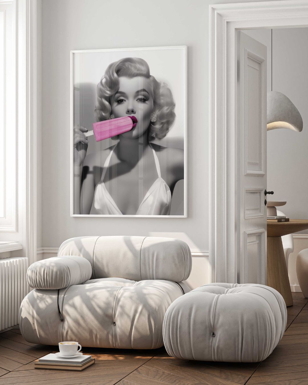 Affiche Gourmandise de Marilyn