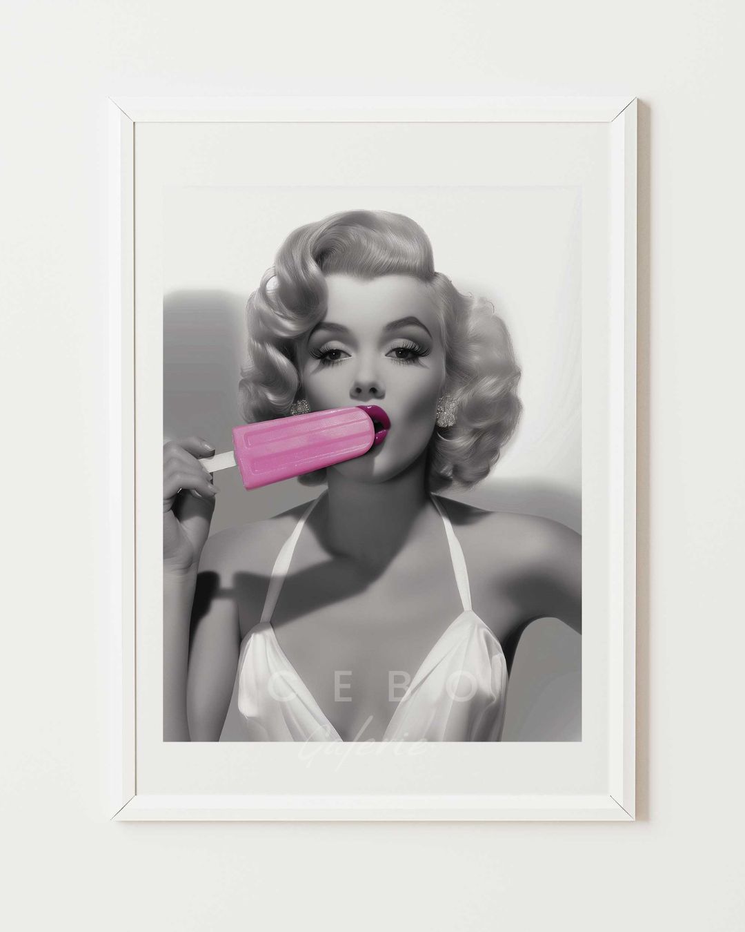 Affiche Gourmandise de Marilyn