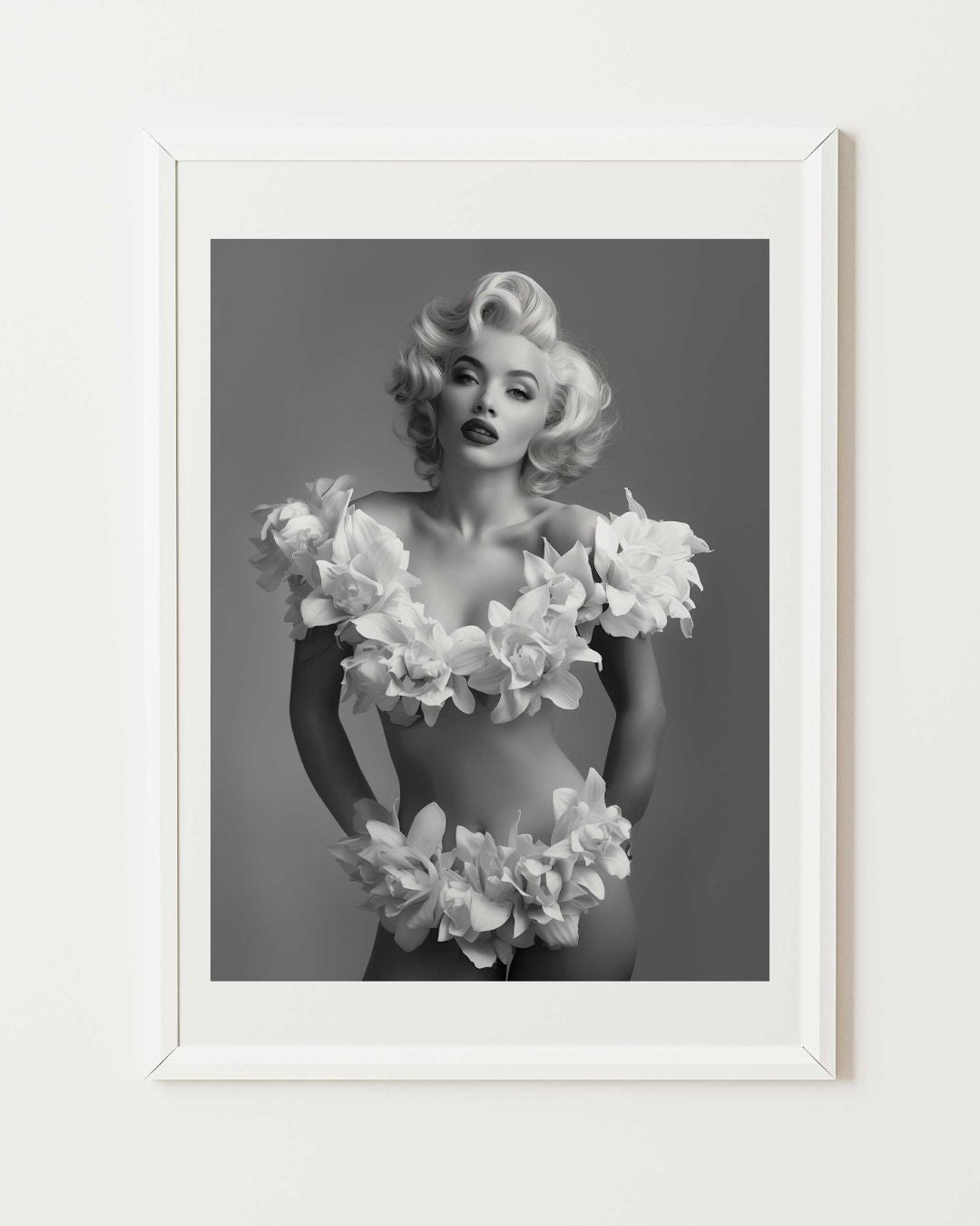 Affiche Fleurs de Marilyn