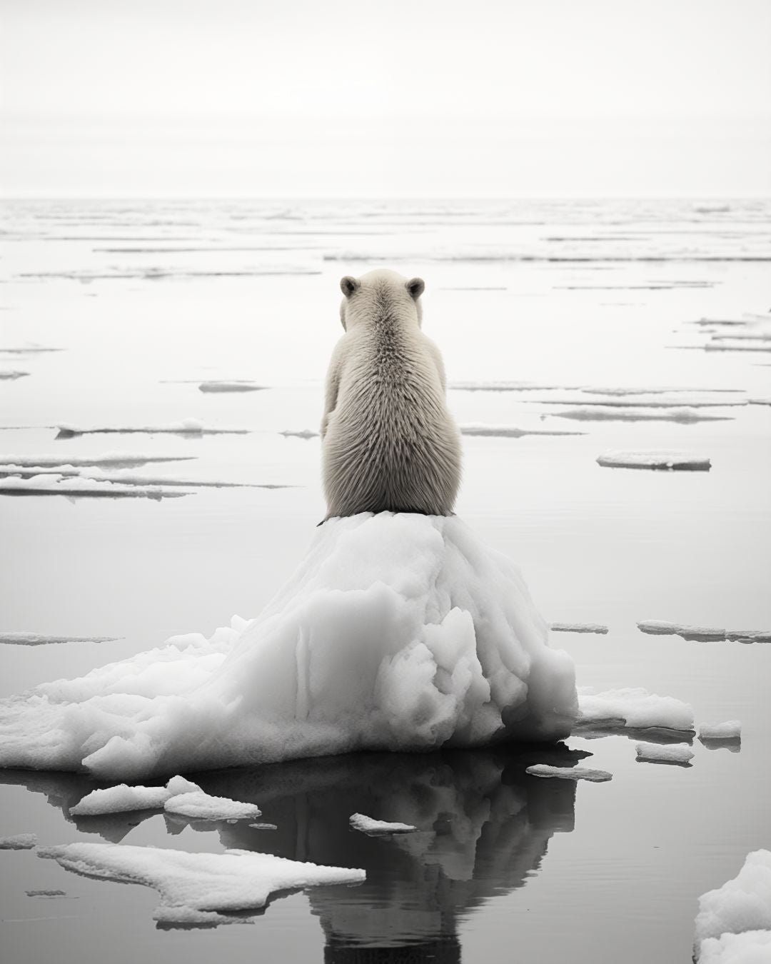 Affiche Solitude Glaciale