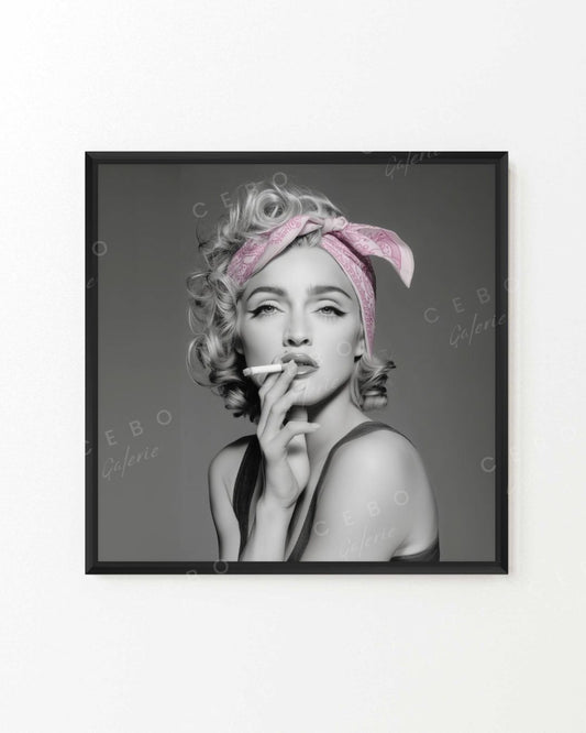 Tableau Insolente Madonna - Exemplaire Unique